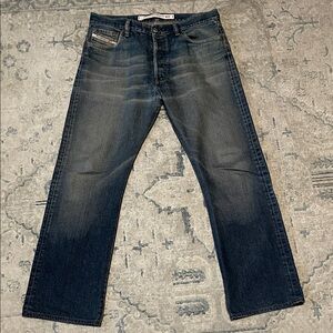 Diesel Industry Kratt Classic Denim Straight-Leg Jeans